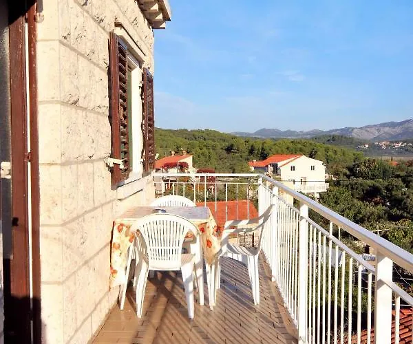 With A Parking Space Lumbarda, Korcula - 9329 公寓